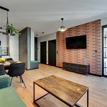 Doki Living - Foodhall & Parking By Downtown Apartments Gdansk Exterior photo