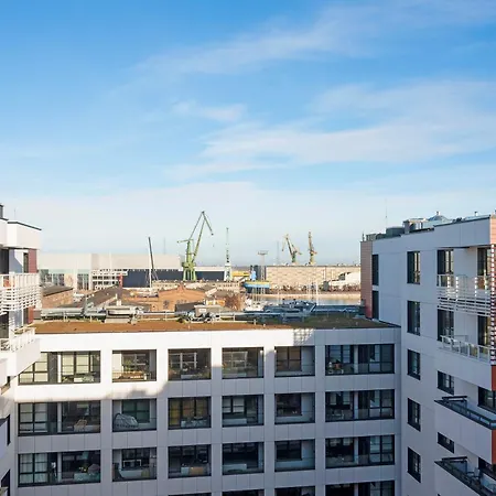 Doki Living - Foodhall & Parking By Downtown Apartments Gdansk Exterior photo